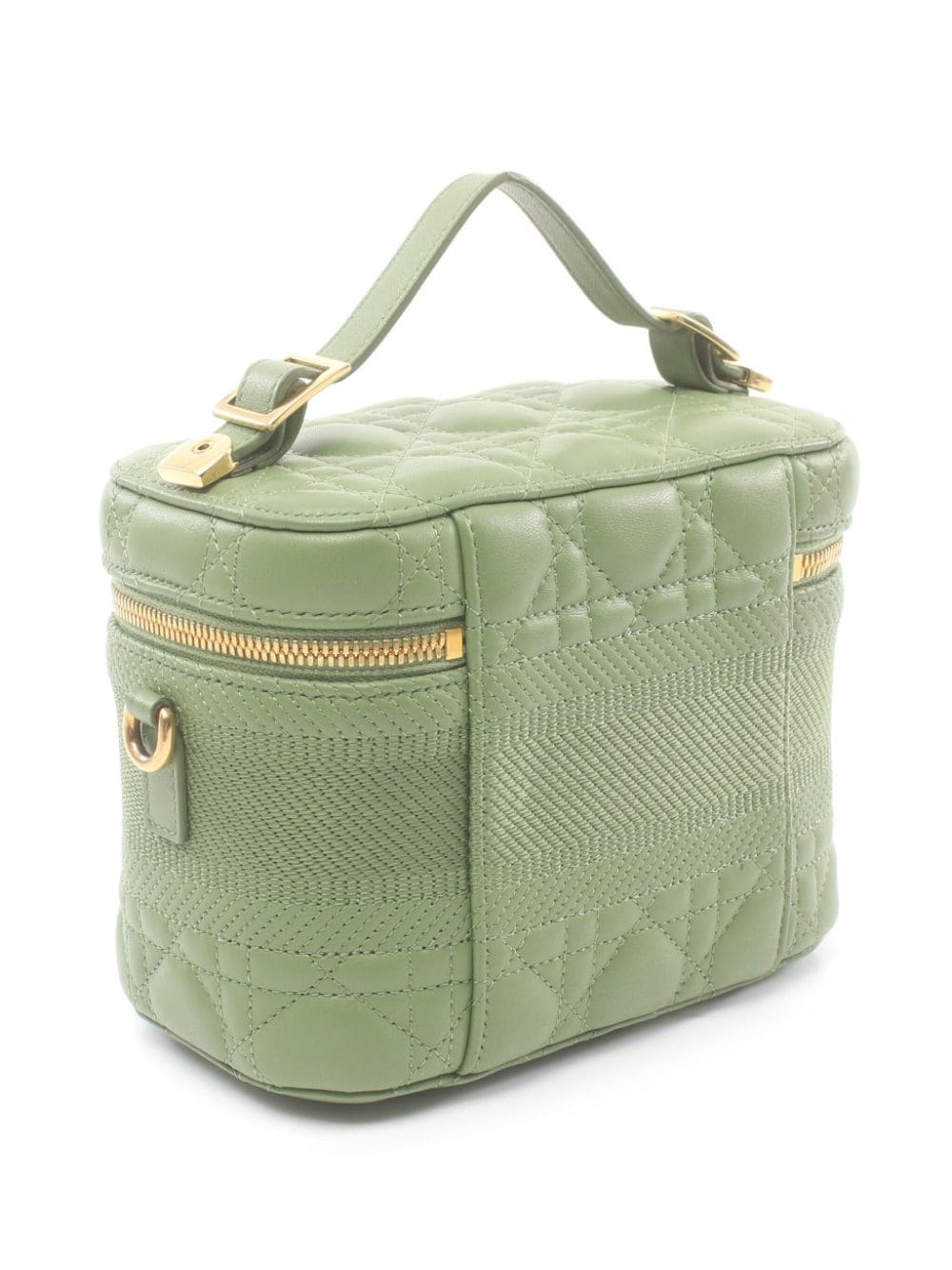 Christian Dior Pre-Owned 2010 small DiorTravel two-way Vanity handbag - Groen