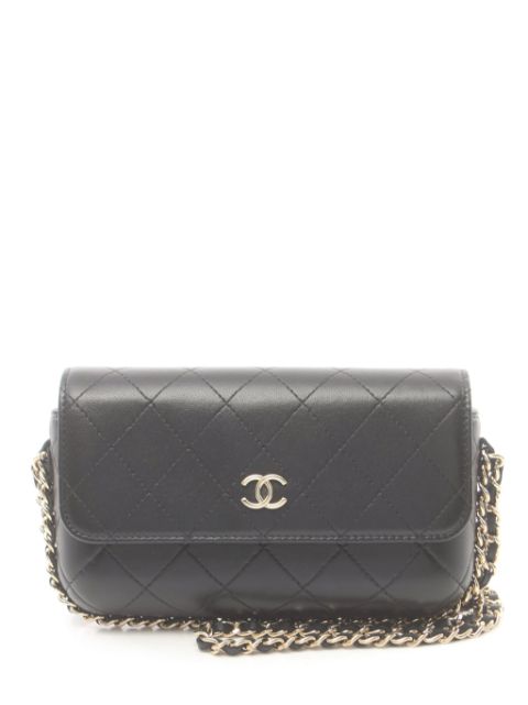 HOT SALE CHANEL 2020s CC quilted shoulder bag Women