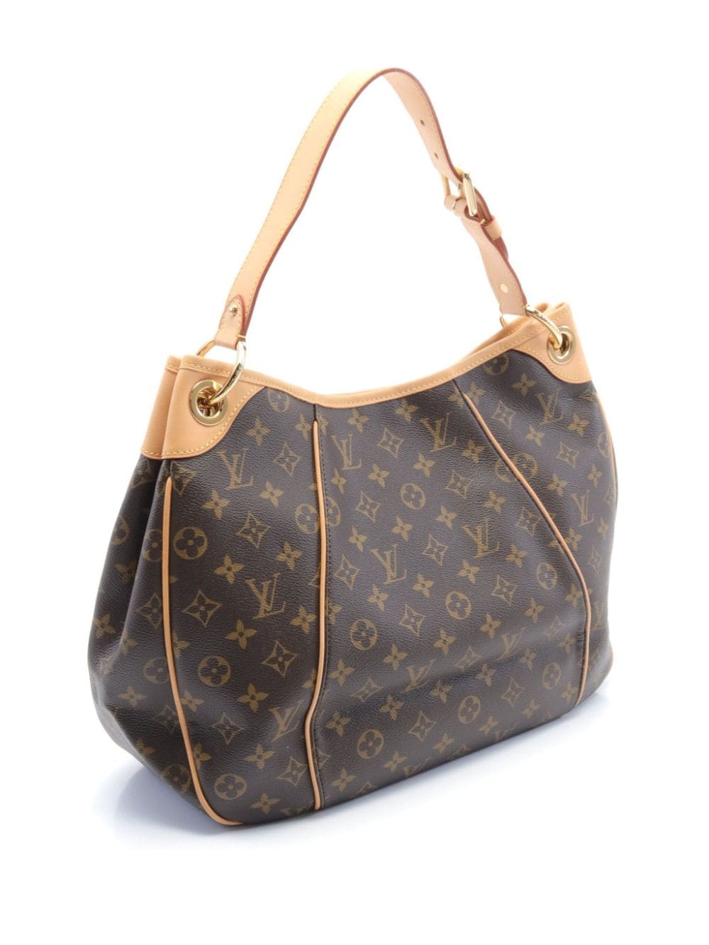 Louis Vuitton Pre-Owned 2008 Galliera PM monogram shoulder bag - Bruin