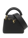 Louis Vuitton Pre-Owned 2021 mini Capucines shoulder bag - Black