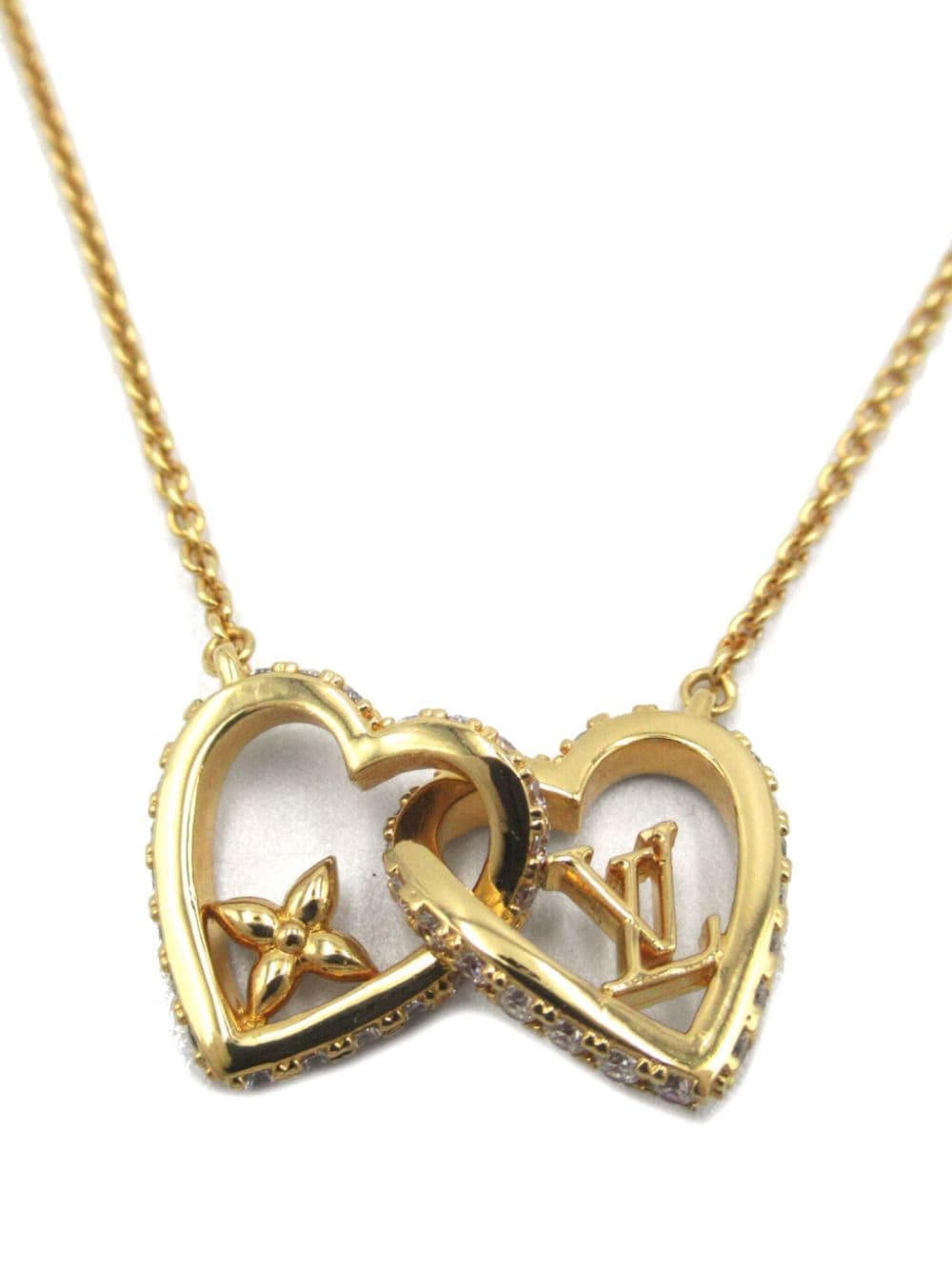 Louis Vuitton Pre-Owned 2023 My LV Love necklace - Oro