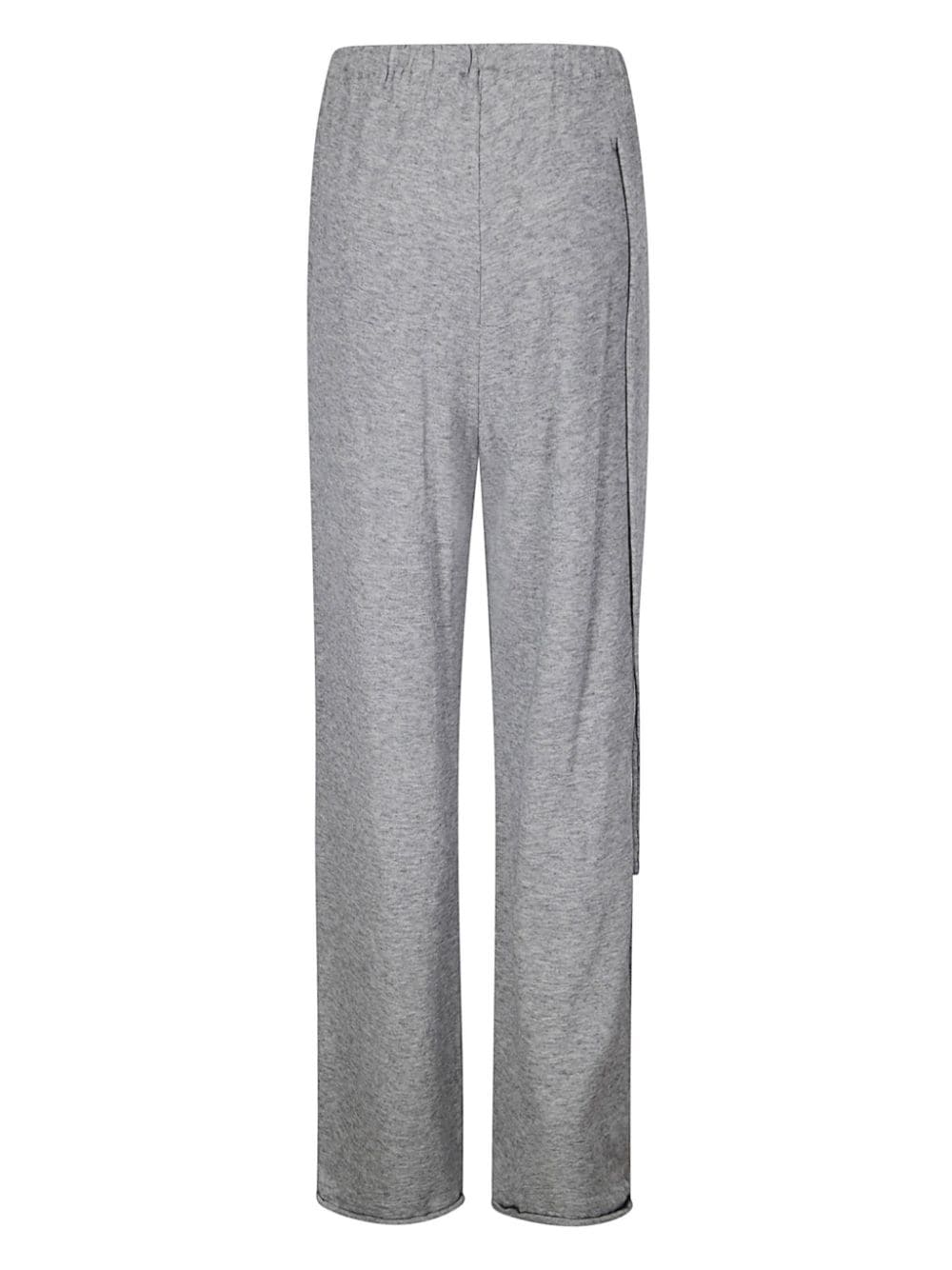 Shop Ottolinger Knitted Sweatpants In Grey