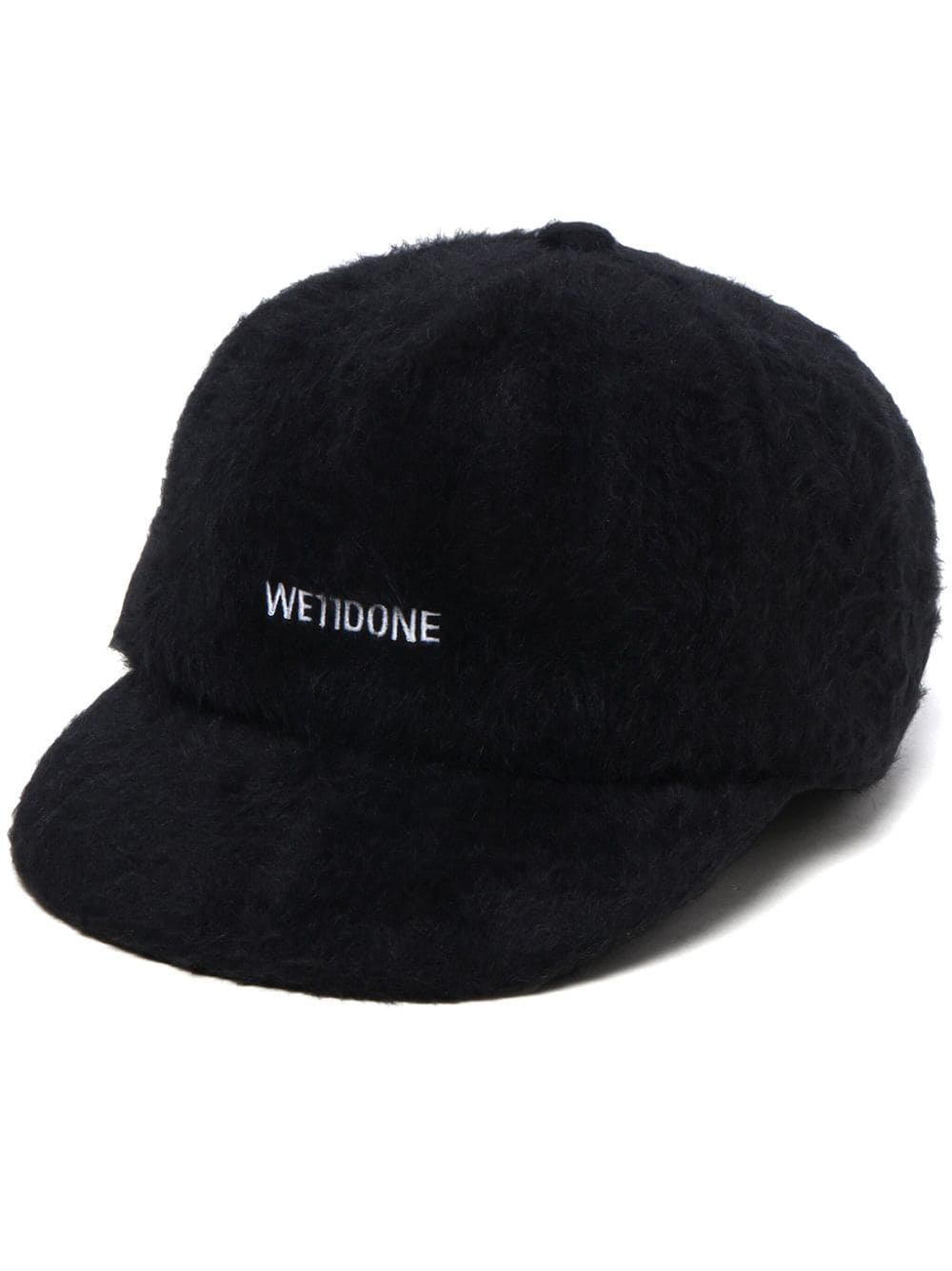 Shop We11 Done Logo-embroidered Cap In Black