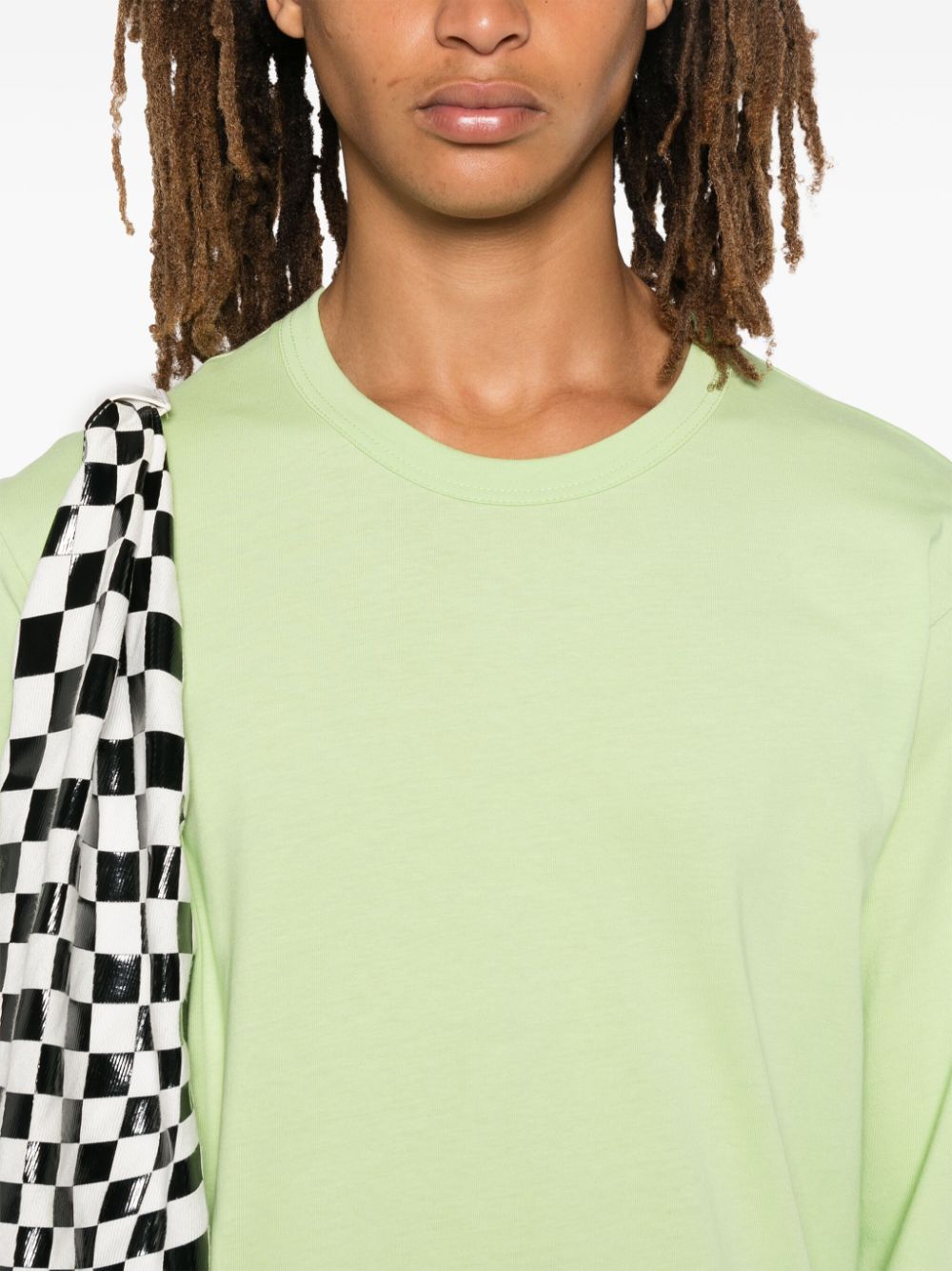 Shop Comme Des Garçons Shirt Long-sleeve T-shirt In Green