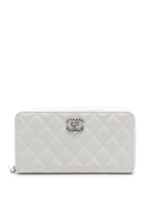 Affordable HOT SALE CHANEL 2020s CC zip-around wallet Women