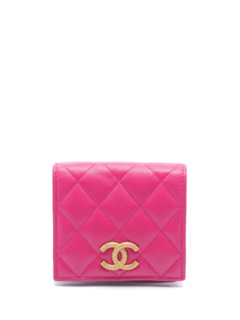 HOT SALE CHANEL 2020s CC compact wallet Women