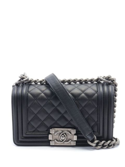 Affordable HOT SALE CHANEL 2018-2019 small Boy Chanel shoulder bag Women