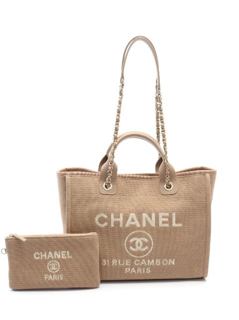 HOT SALE CHANEL 2020 small Deauville two-way bag Women