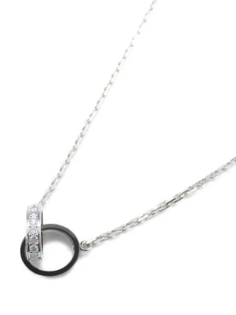 Cartier 2010 18kt white gold Baby Love necklace