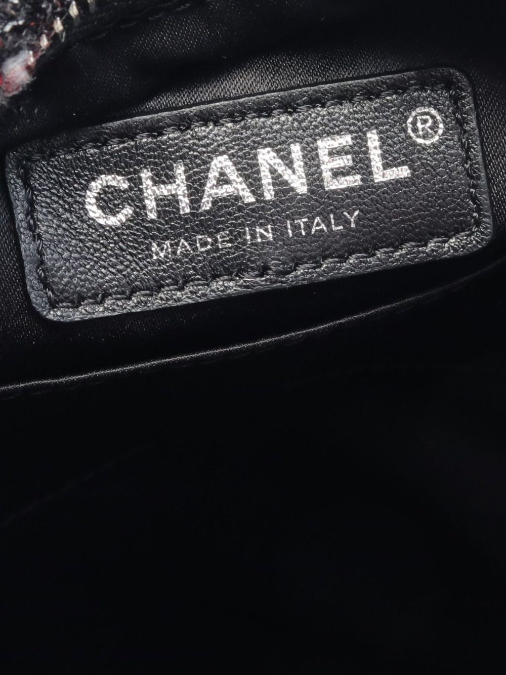 CHANEL 2017-2018 CC tweed backpack Women