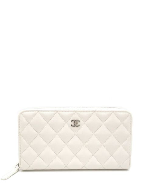 HOT SALE CHANEL 2021-2022 diamond-quilted wallet Women