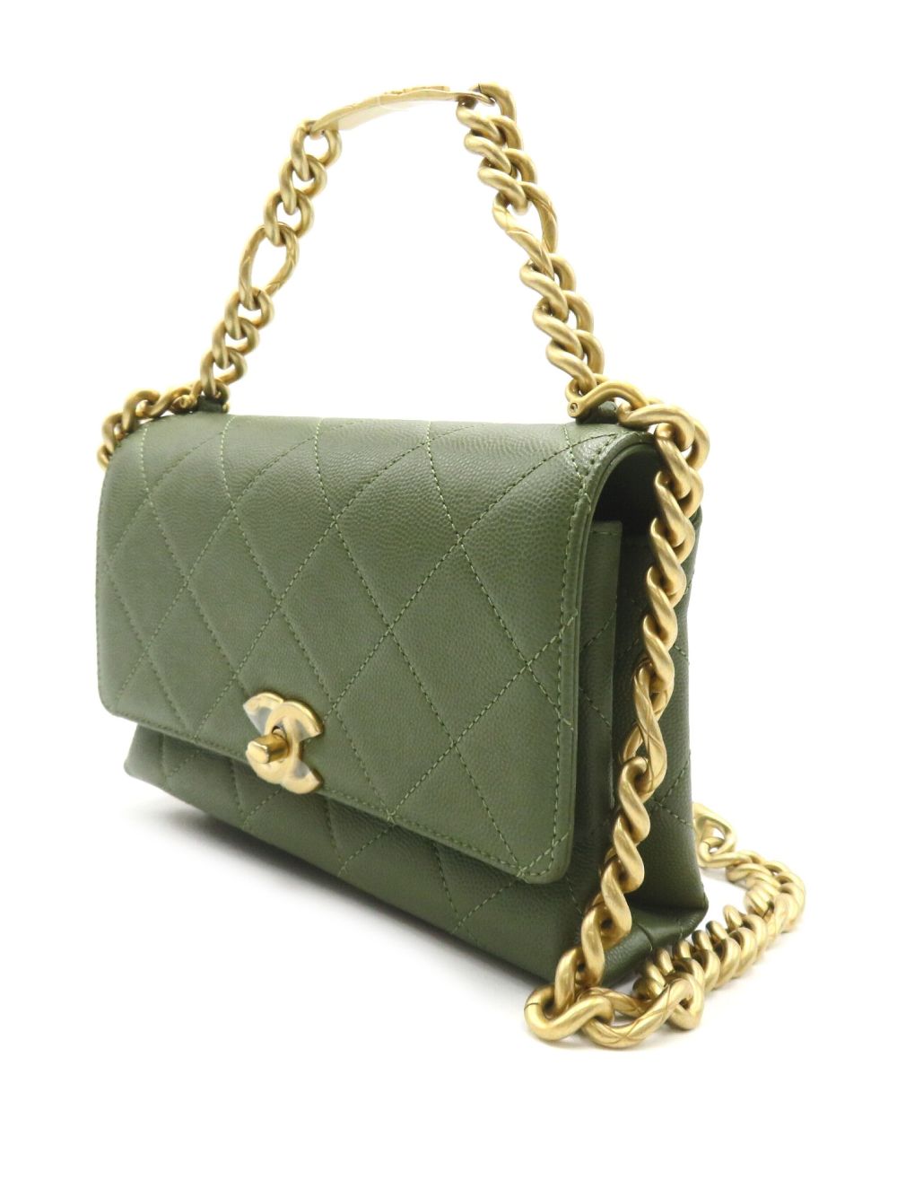 CHANEL 2020 diamond-quilted two-way handbag Women