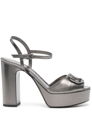 Valentino Garavani ロックスタッズ 90mm アンクルストラップサンダル