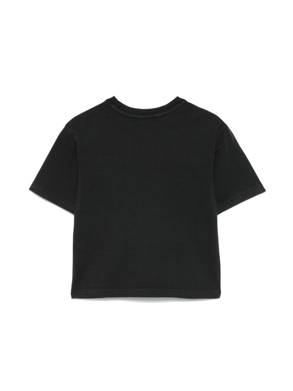 Marc Jacobs Kids logo-patch T-shirt - Zwart