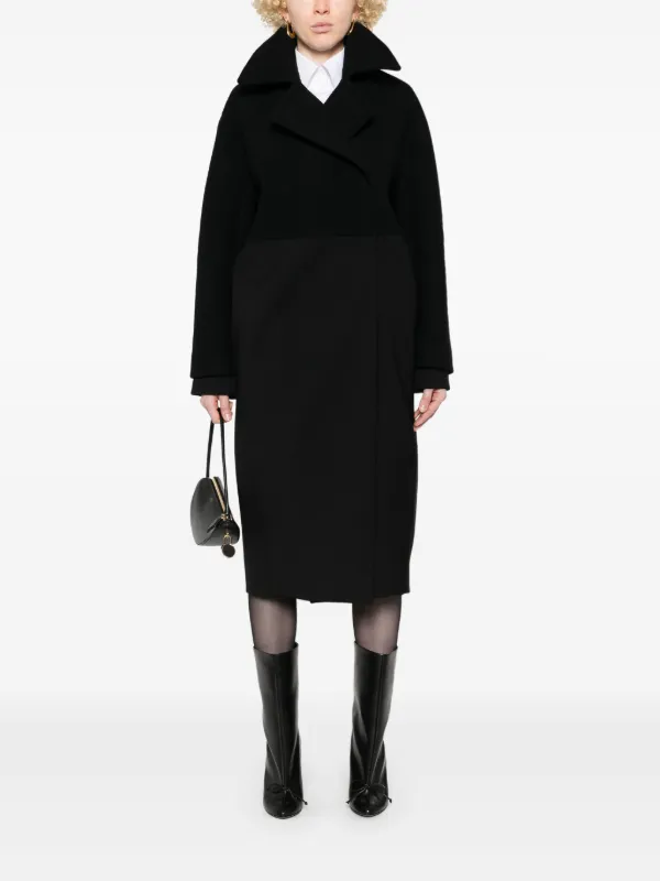 Alaïa double-breasted Coat | Black | FARFETCH