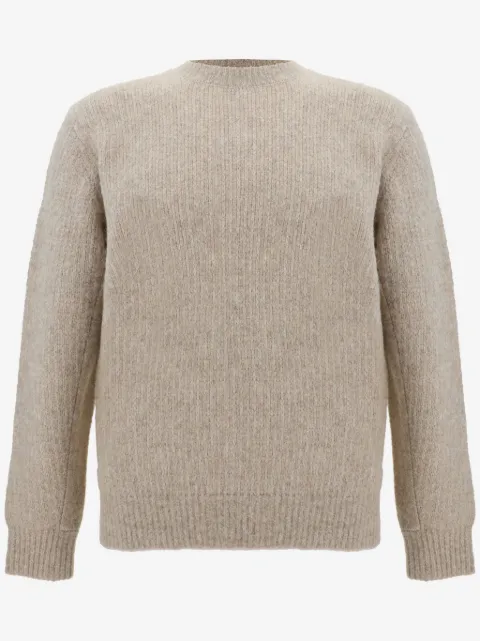 Sunflower mélange-effect sweater