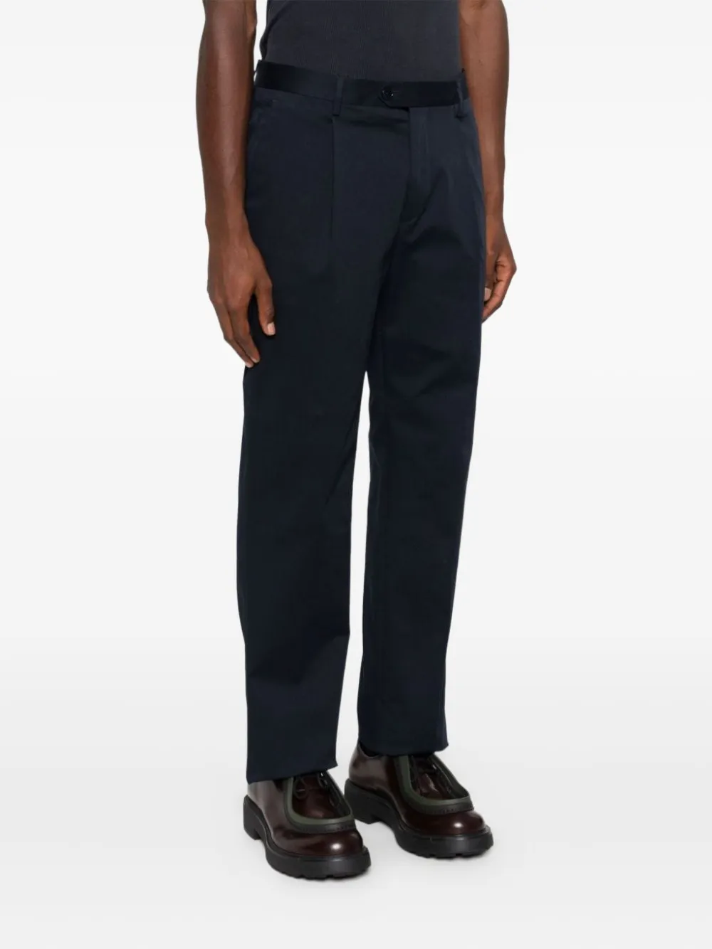 ETRO Broek met toelopende pijpen - Blauw