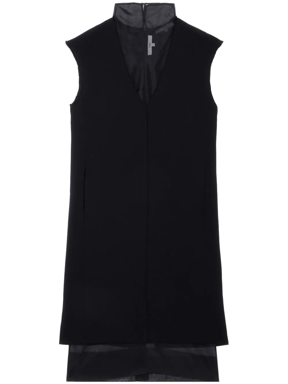 Tibi Melee midi dress - Black