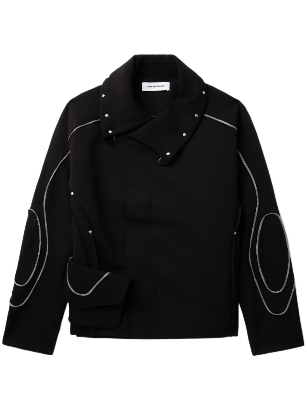 Kiko Kostadinov Chalice Jacket In Schwarz