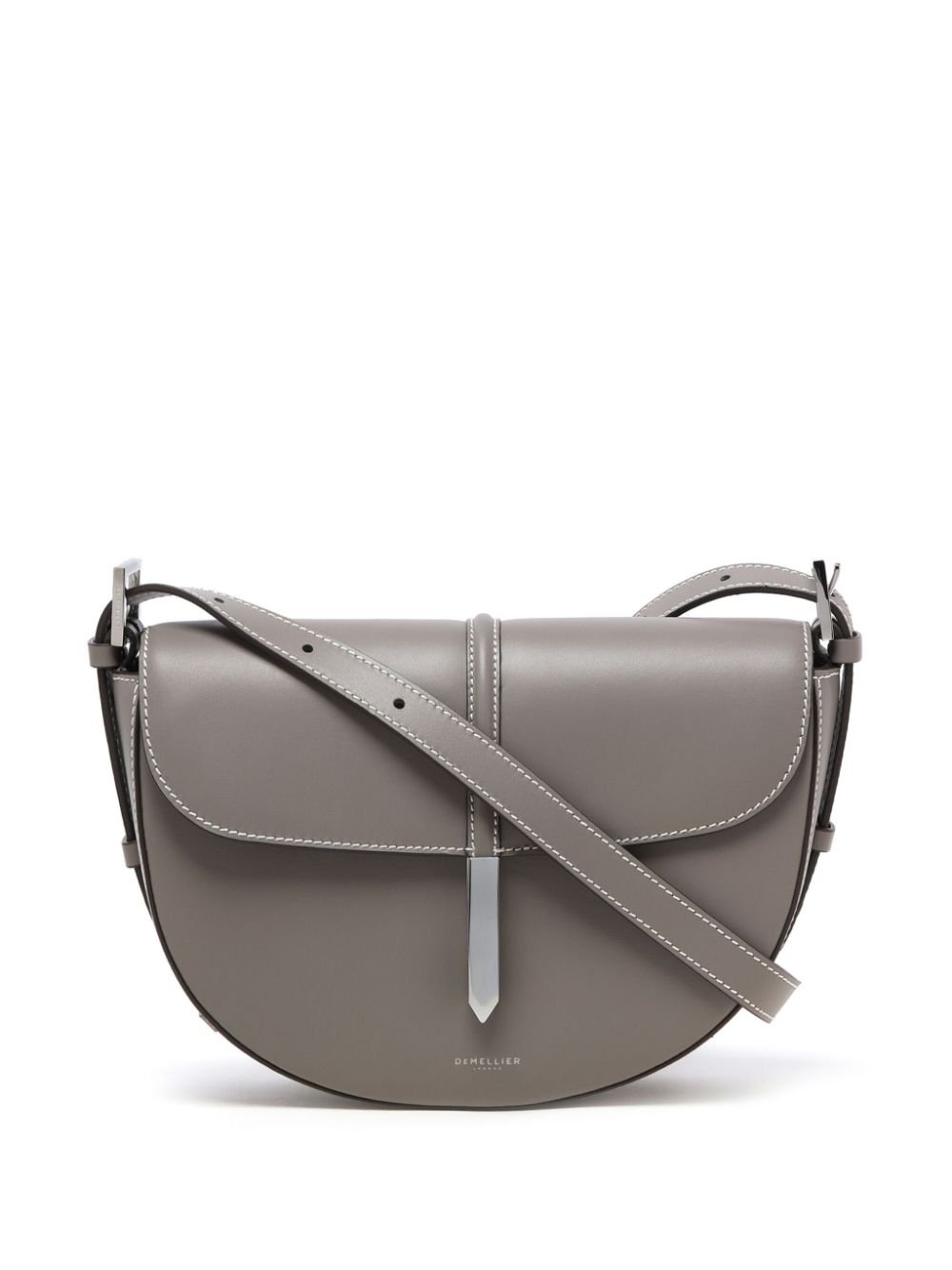 DeMellier Tokyo Saddle cross body bag - Grey