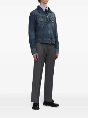 OUR LEGACY - TRUCKER JACKET Vintage Denim | River