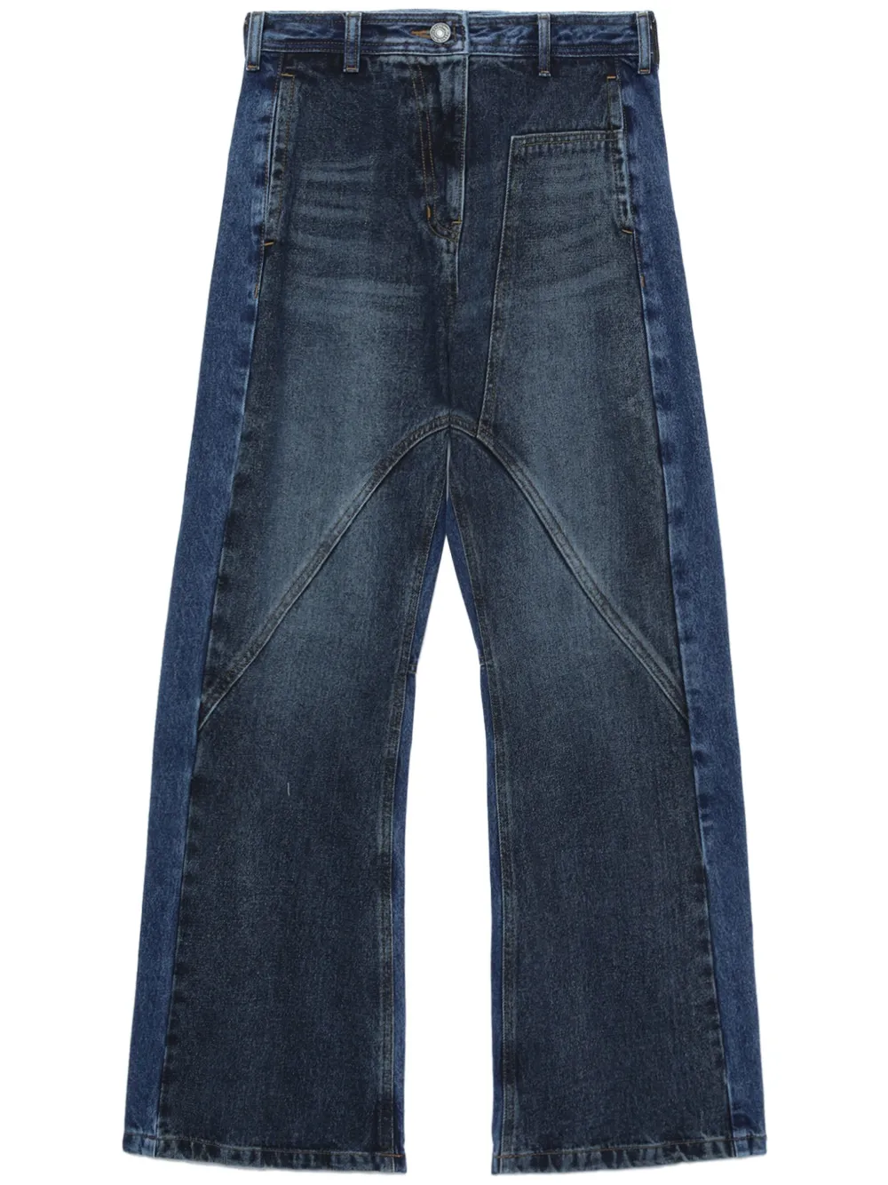 SJYP panelled jeans - Blue