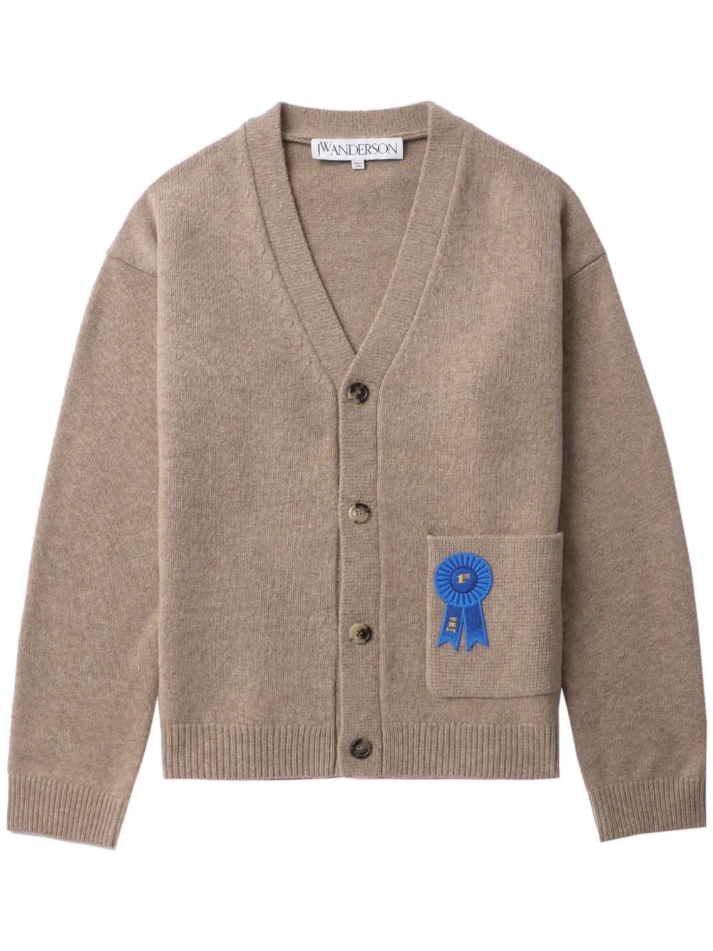 JW Anderson Rosette cardigan | Neutrals | Image 1