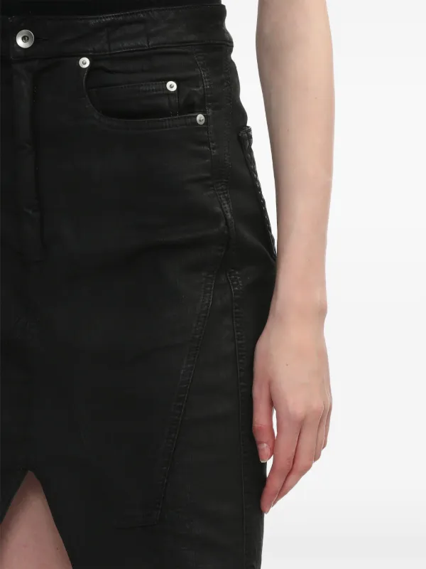 Rick Owens DRKSHDW デニムスカート | ブラック | FARFETCH JP