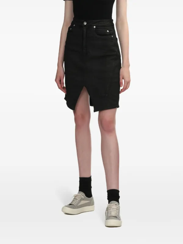 Rick Owens DRKSHDW デニムスカート | ブラック | FARFETCH JP