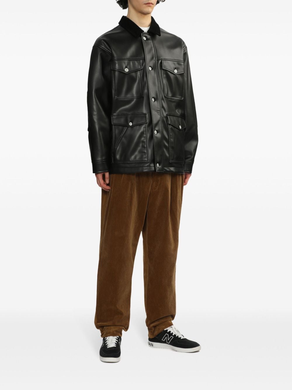 COMME DES GARÇONS HOMME DEUX CORDUROY-COLLAR JACKET 