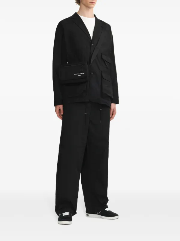 COMME des GARÇONS HOMME メッセンジャーバッグ ブラック Comme Des Garçons Homme メッセンジャーバッグ | ブラック