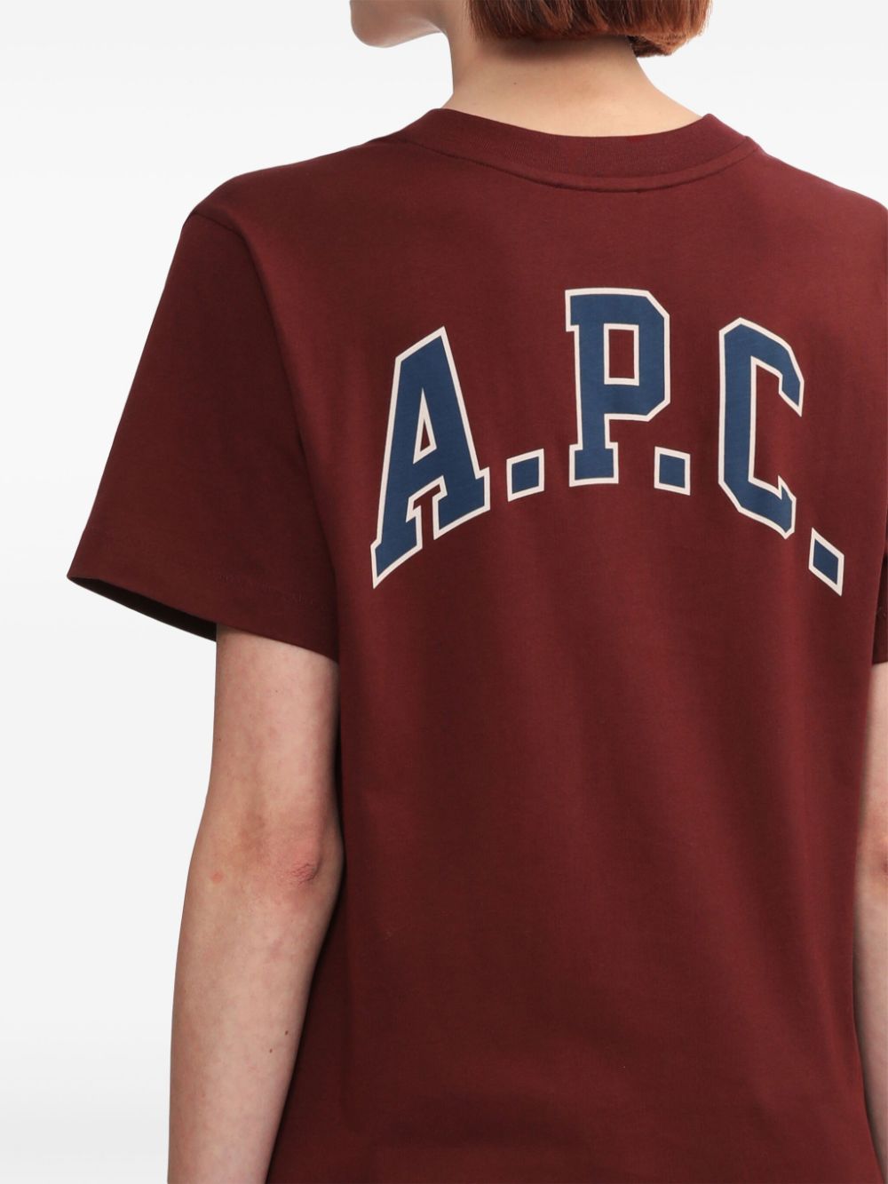 A.P.C. logo-print T-shirt Women