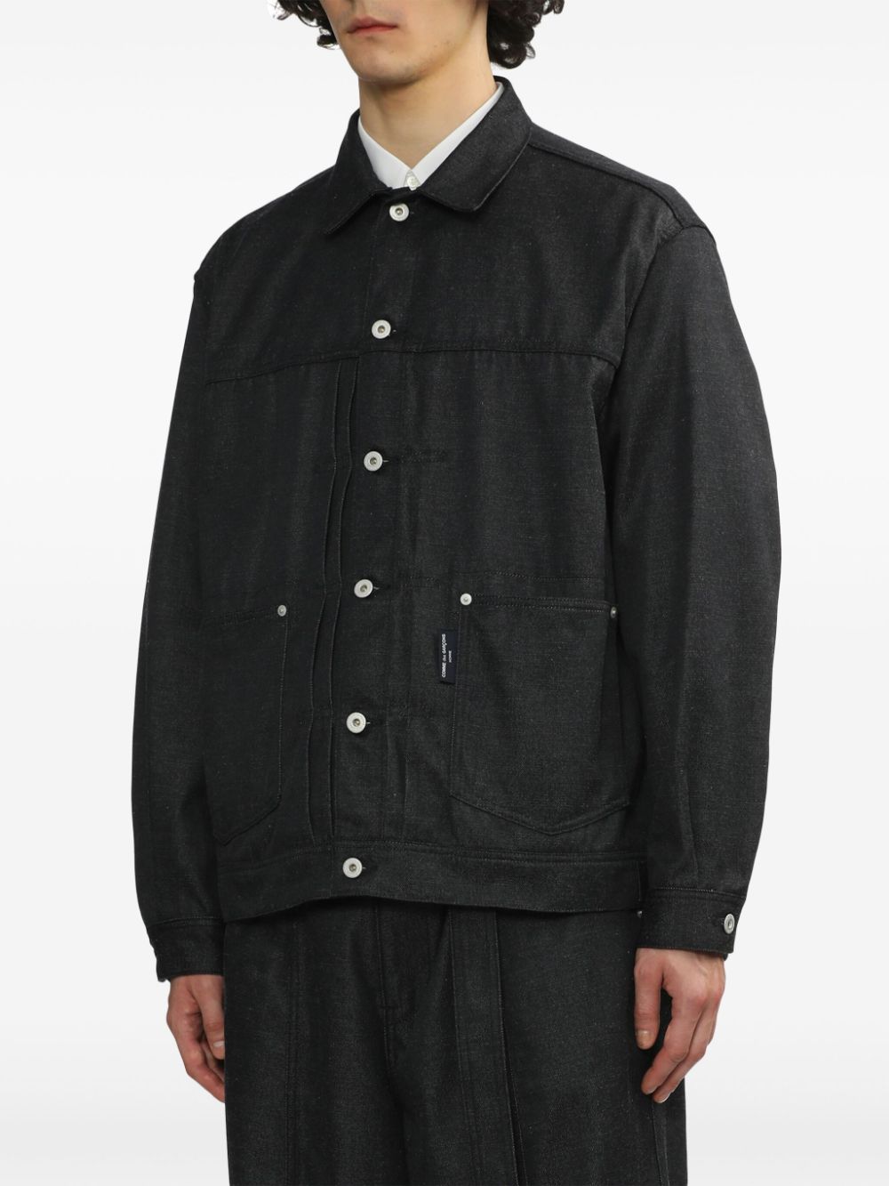 Comme des Garcons Homme pleat-detail jacket Men