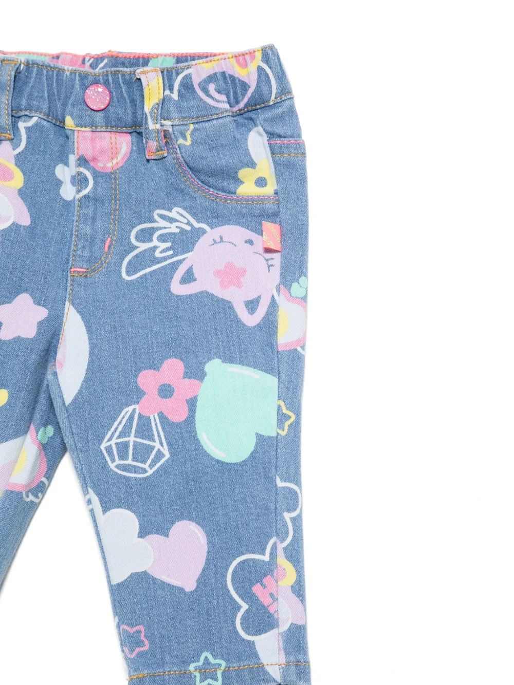 Billieblush Jeans met print Blauw