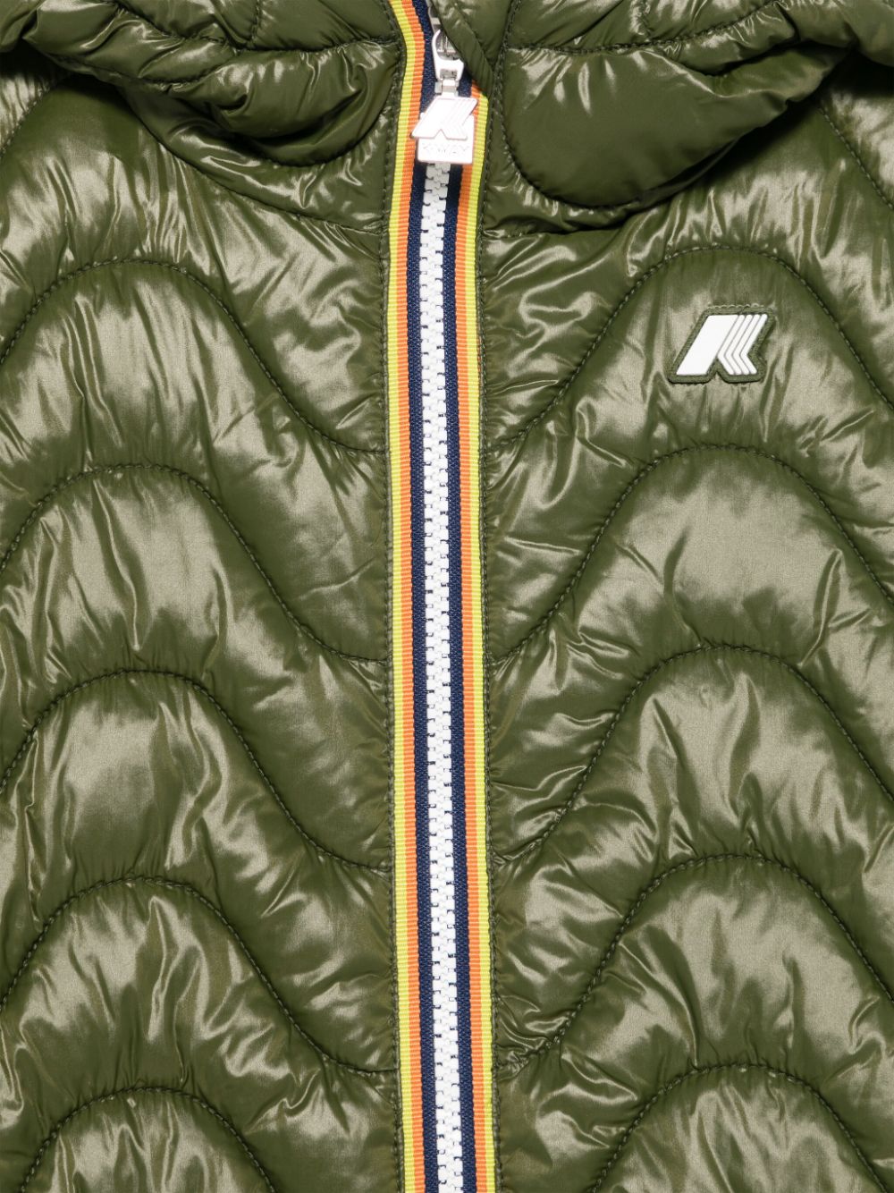 Shop K-way Lily Jacket In Green