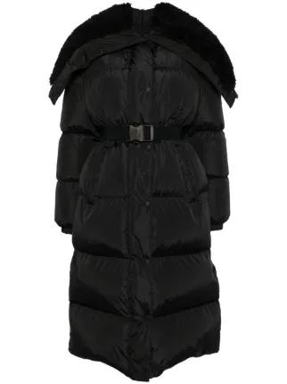 Moncler Bruneaux Coat | Black | FARFETCH