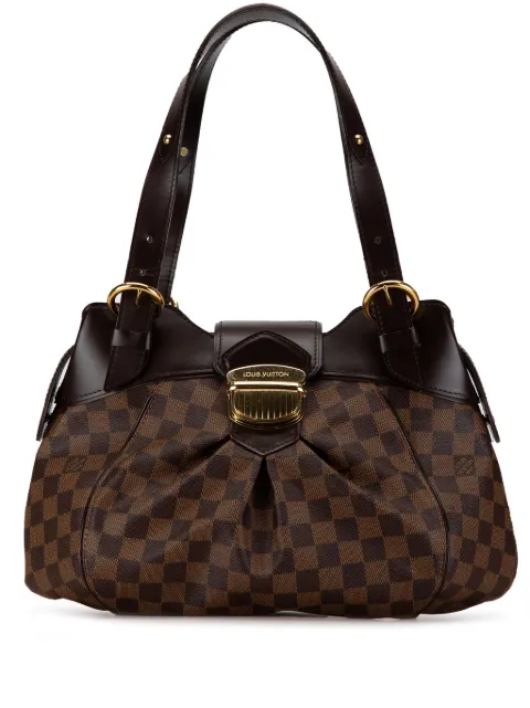 Louis Vuitton Pre-Owned 2009 Damier Ebene Sistina PM shoulder bag WOMEN