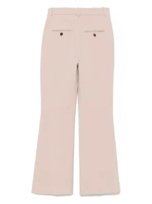 パンツ CIRCOLO 1901 Women Straight Pants FD3106BLU Blue Circolo 1901 - Circolo 1901 Trousers Blue