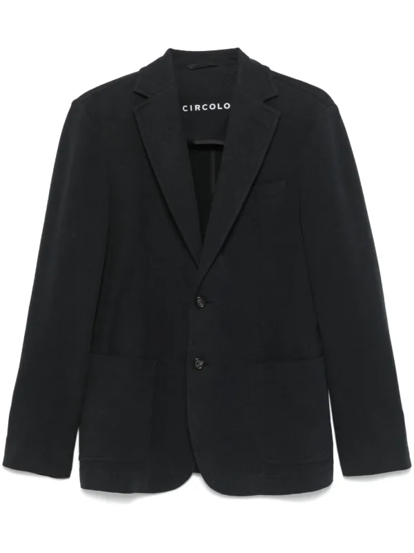 CIRCOLO1901 シングルジャケット Circolo 1901 シングルジャケット | ブラック | FARFETCH JP