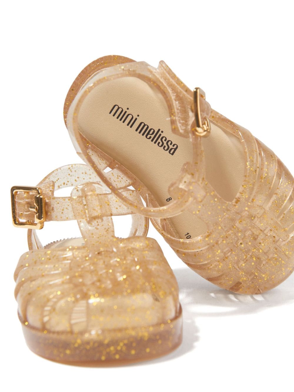 Mini Melissa Megan ballerina's - Goud