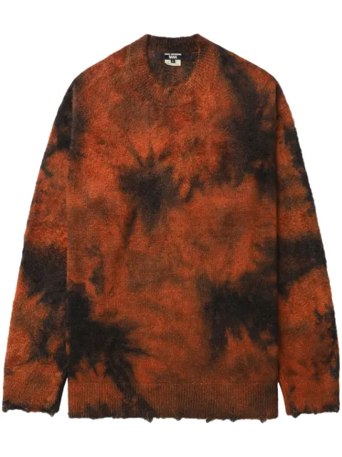 Junya Watanabe MAN suéter con estampado tie-dye