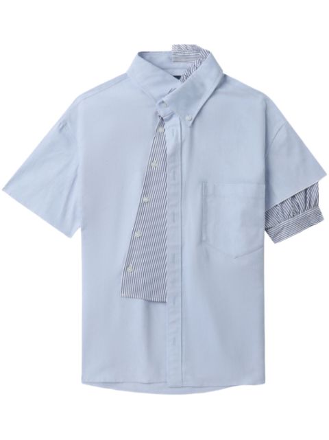 Kolor double-layer cotton shirt