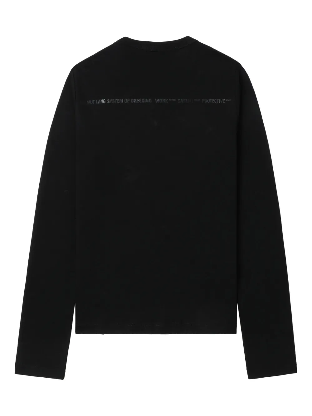 Helmut Lang logo-print T-shirt | Black | FARFETCH