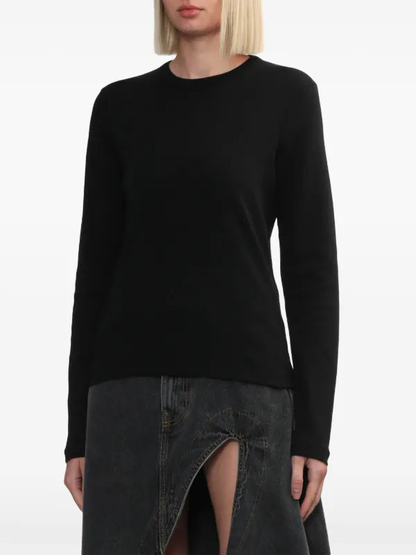 Helmut Lang logo-print T-shirt | Black | FARFETCH