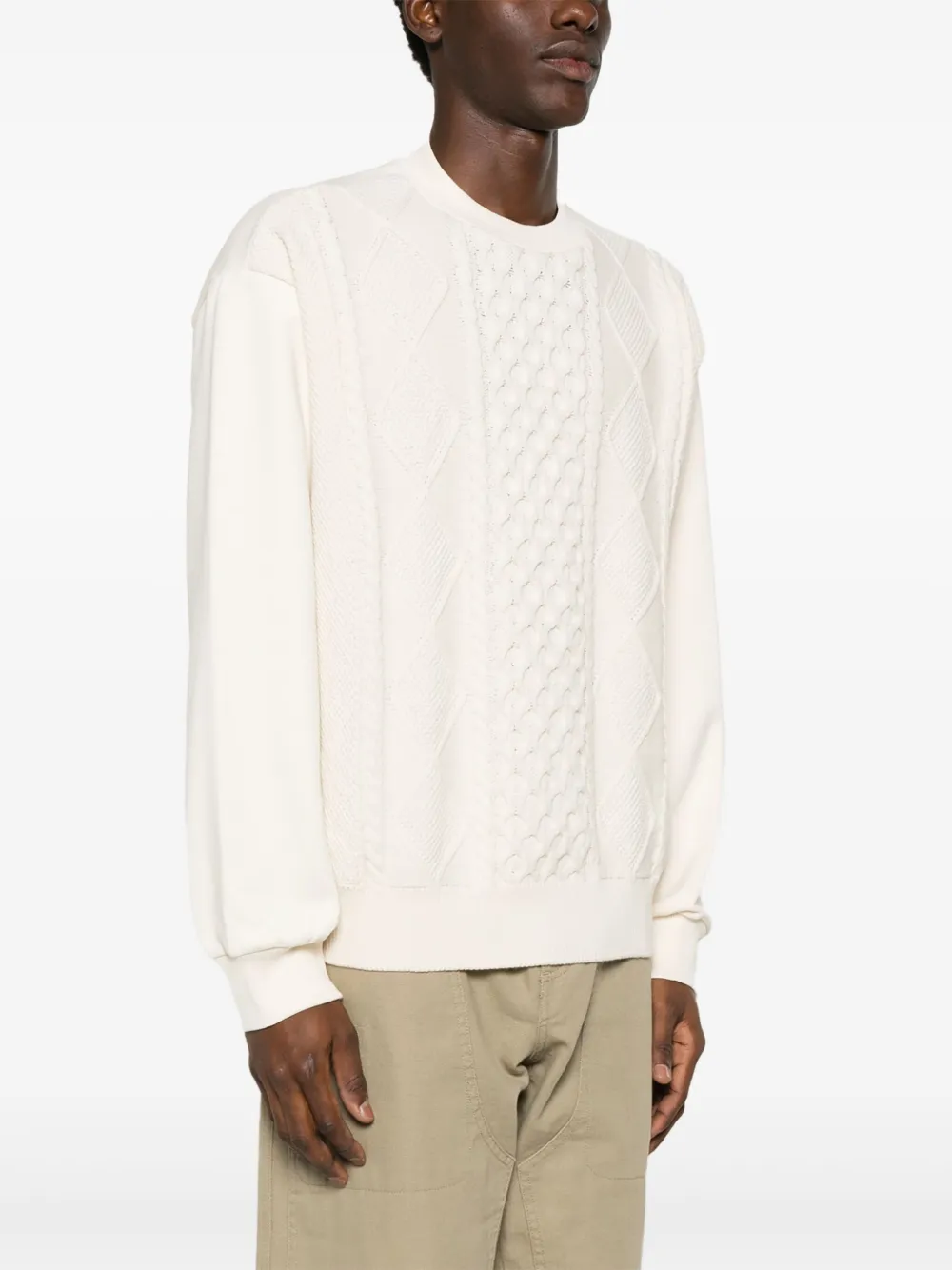 Carhartt WIP Tridon trui Beige