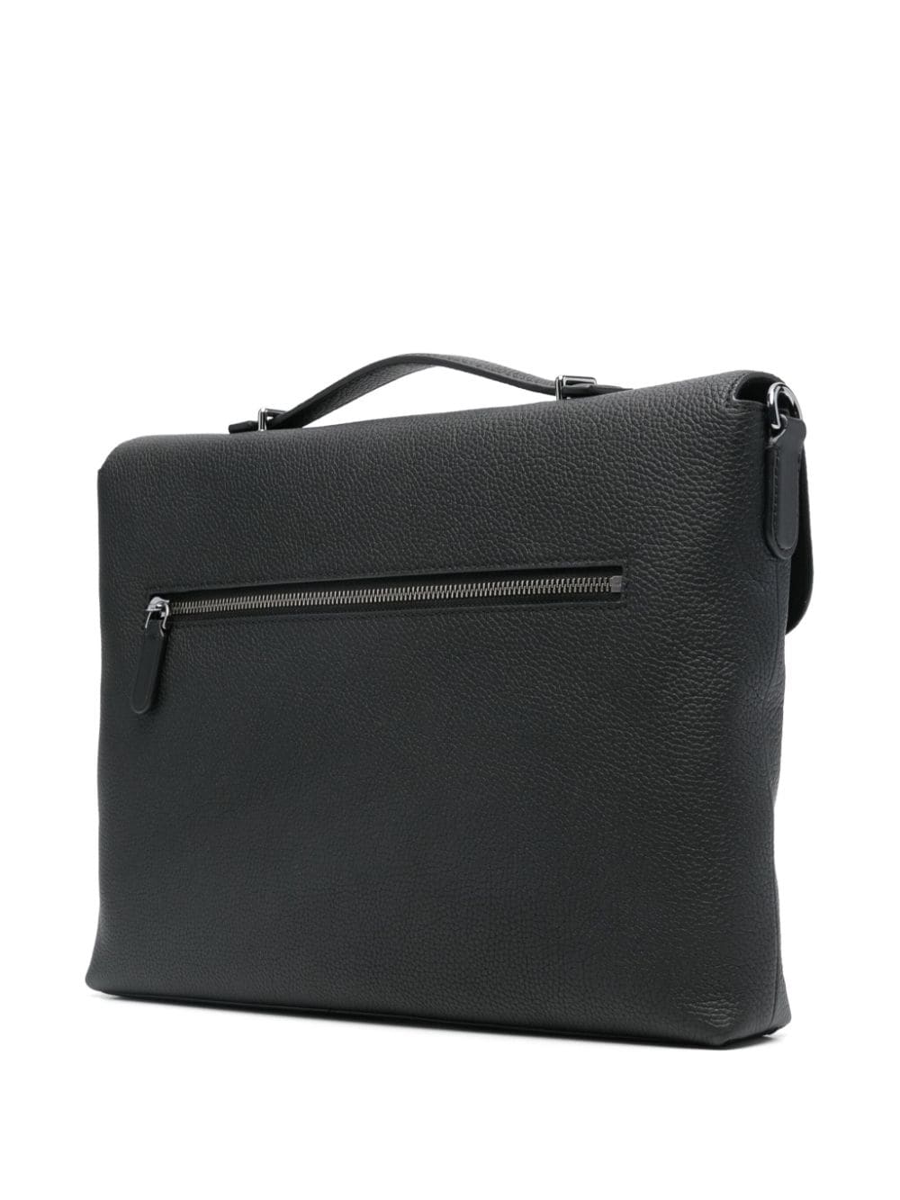 Shop Michael Kors Hudson Briefcase In Black