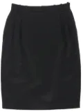 Gucci Pre-Owned 2000s micro-pleat mini skirt - Black