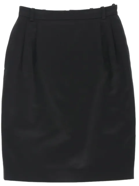 Gucci Pre-Owned 2000s micro-pleat mini skirt