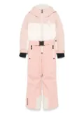 Moncler Enfant logo-print snowsuit - Pink