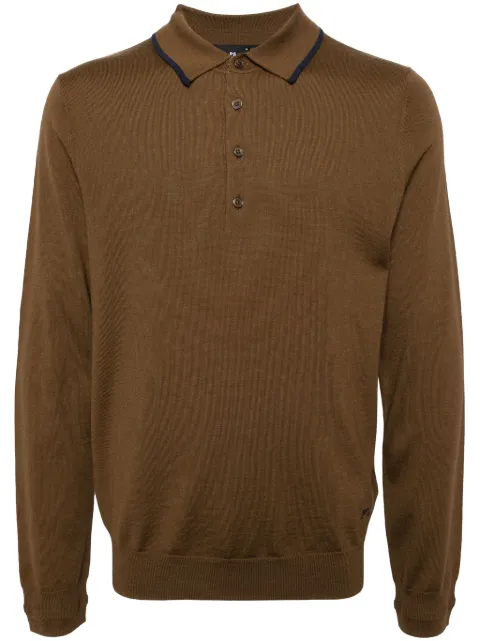 PS Paul Smith merino wool knitted polo